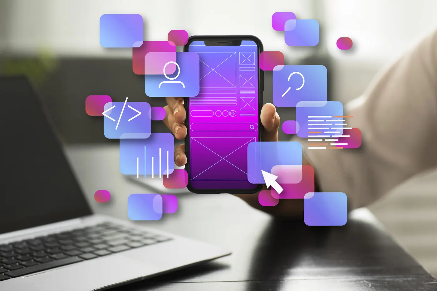 การออกแบบ UX/UI ของแอปพลิเคชันบนมือถือ